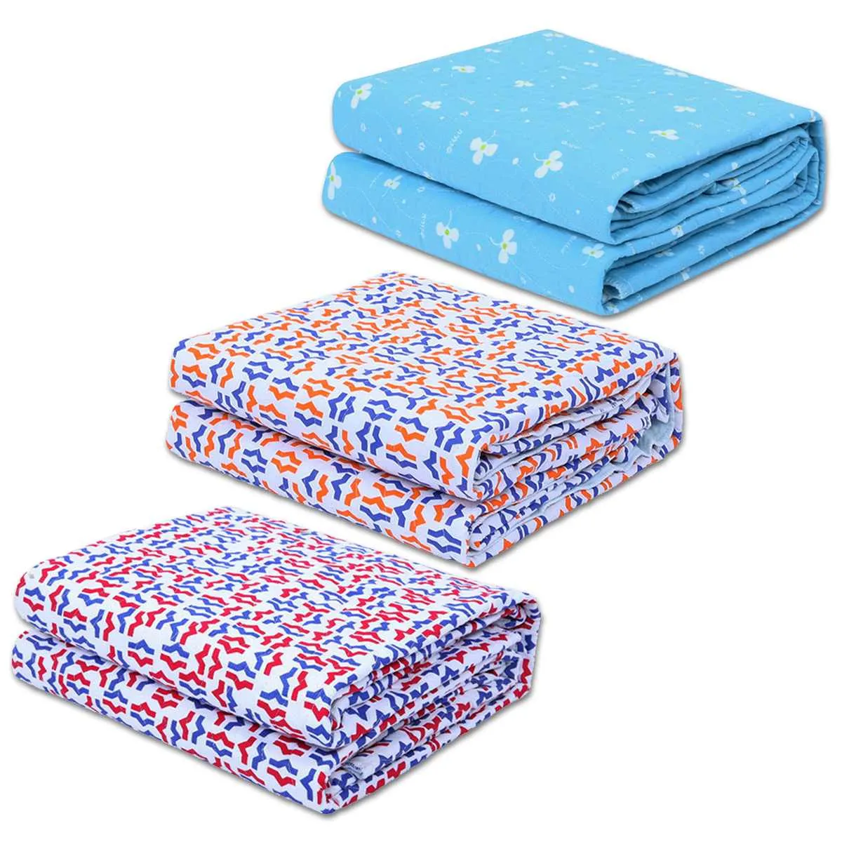 3-layer Baby Underpad Waterproof Changing Mat Infant Urine Pad Mattress Sheet Protector Bedding Incontinence Kids Adult Supplies