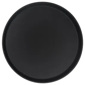 45cm Black Round Non-Slip Serving Tray - By Argon Tableware