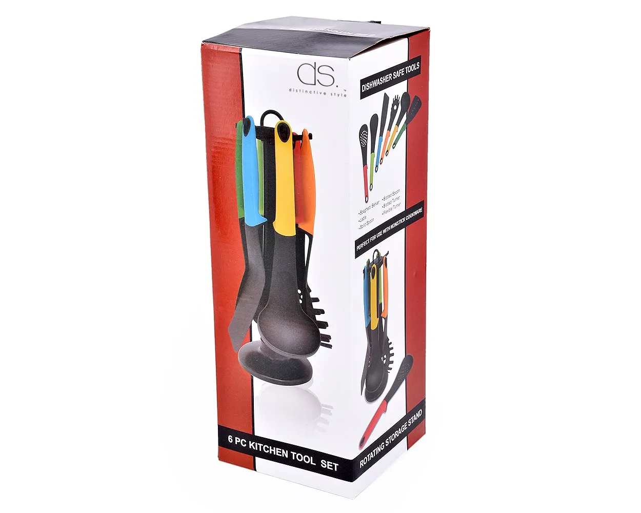 6 Pieces Non Stick Kitchen Utensil Set with Holder