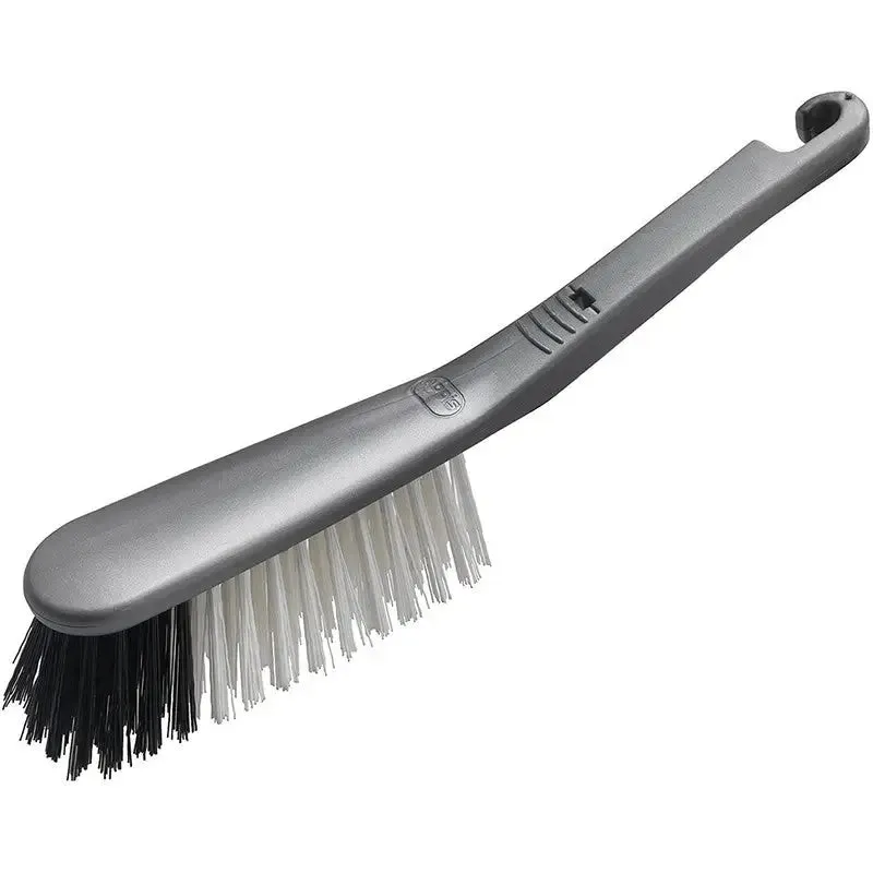 Addis Hand Brush Metallic Grey (Stiff)