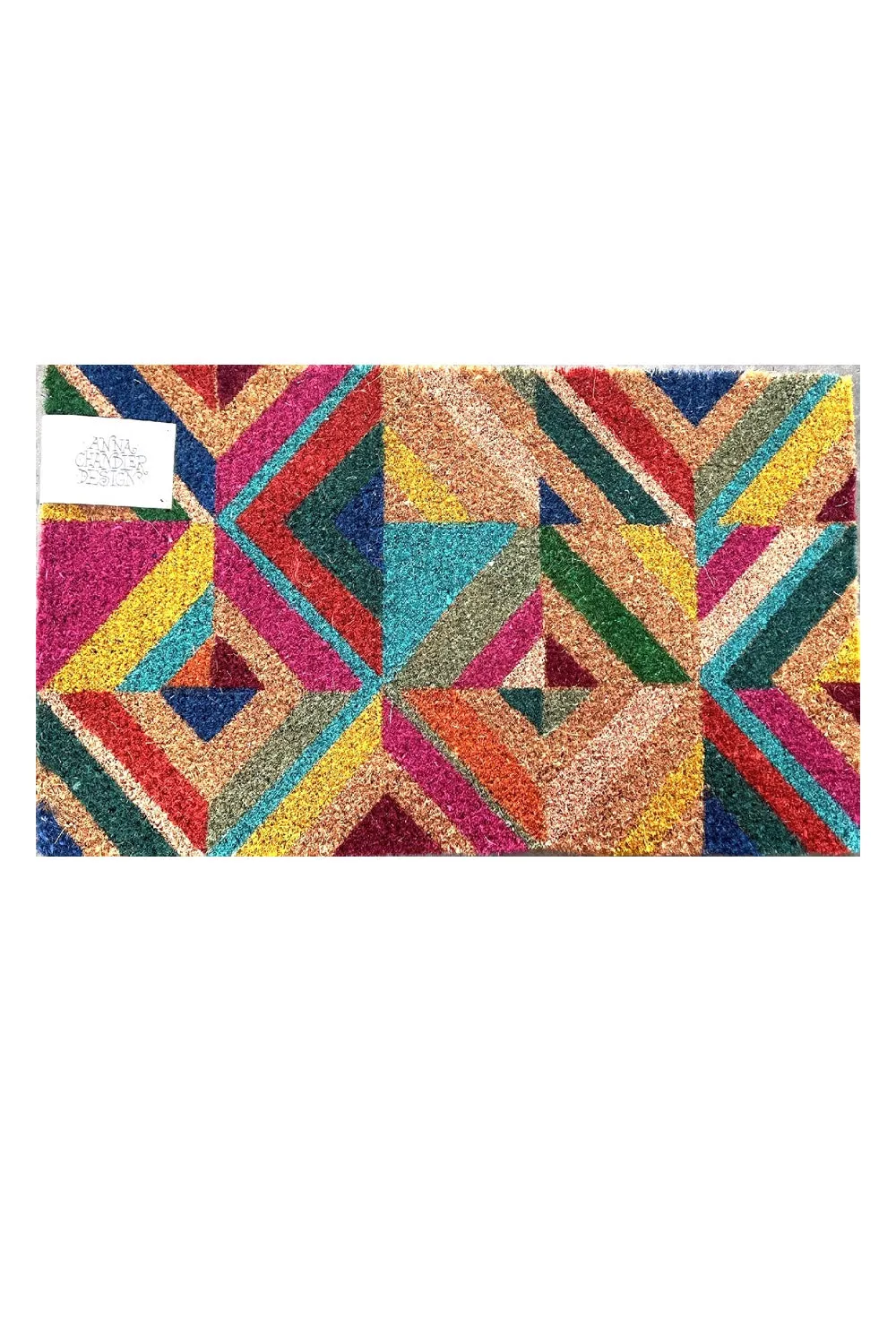 ANNA CHANDLER COIR DOORMAT DECO SHORT