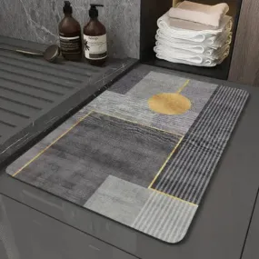 Anti-Slip Water-Absorbent Mat – Quick-Drying Rug for Bathroom & Kitchen