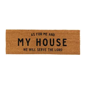 As For Me and My House Doormat