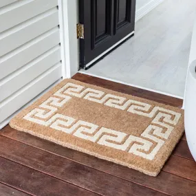 Athens Two Toned Thick Long Coir Doormat