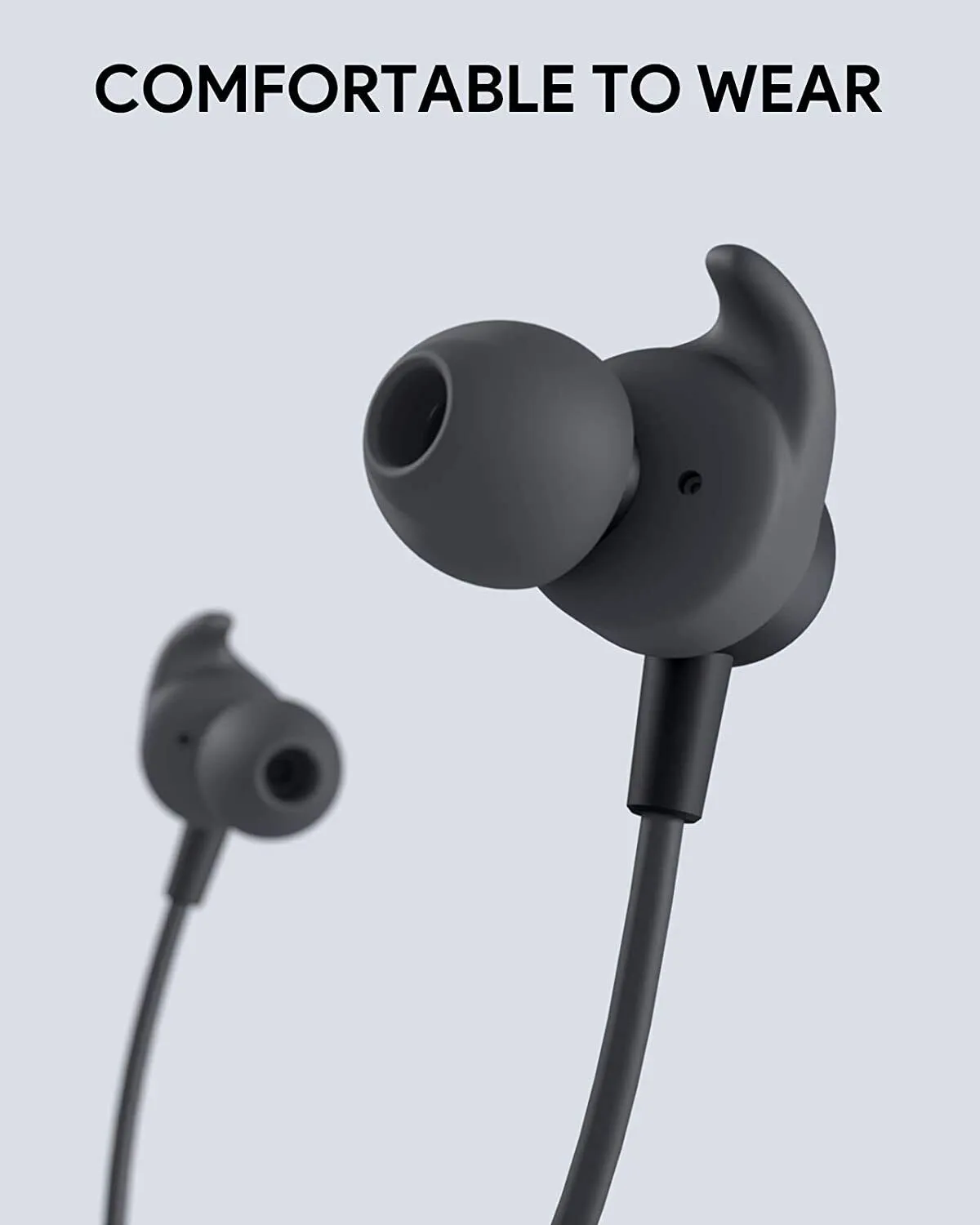 Aukey IPX5 Water Resistant Wireless Sport Bluetooth Earbuds