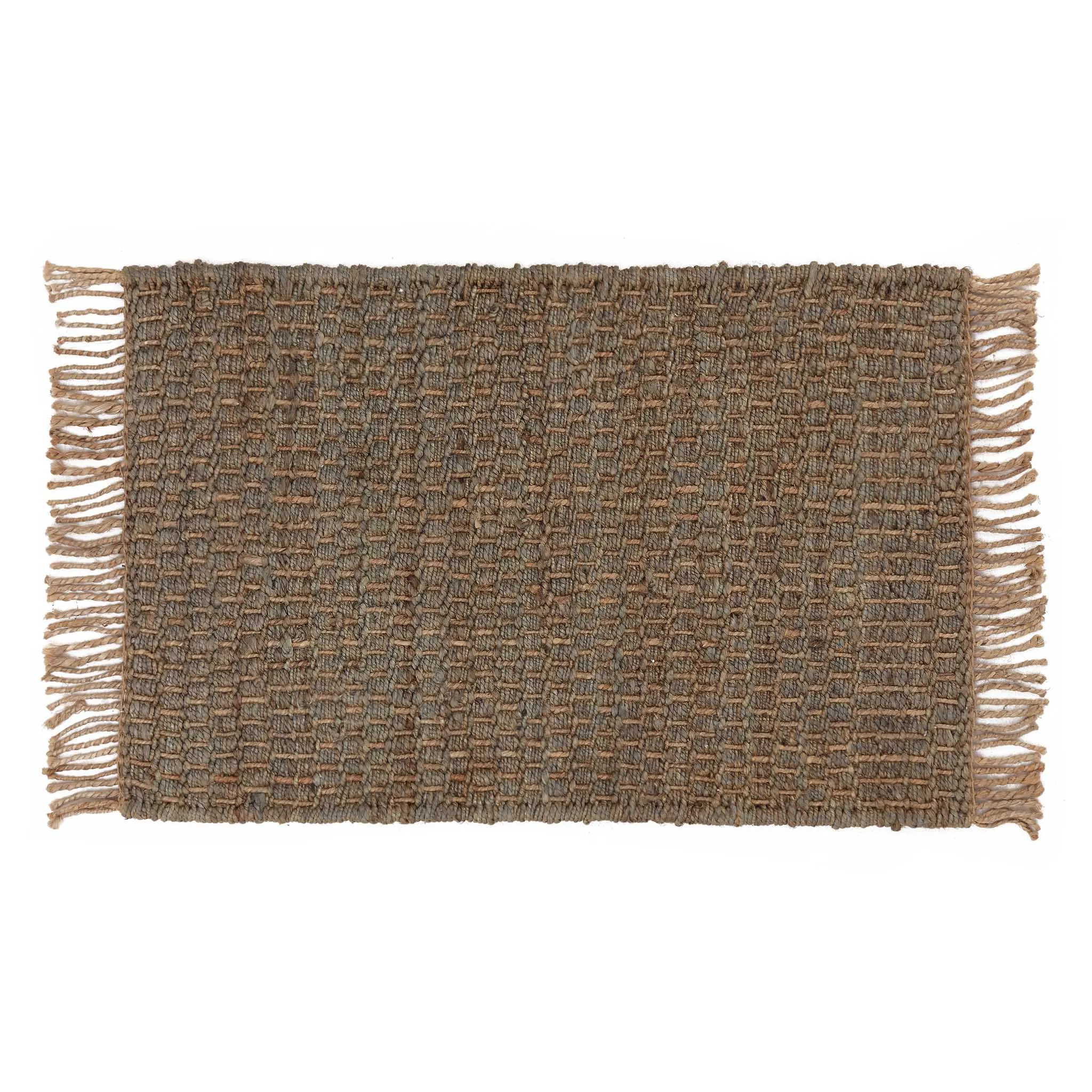 Baruva Doormat [Grey green/Natural]