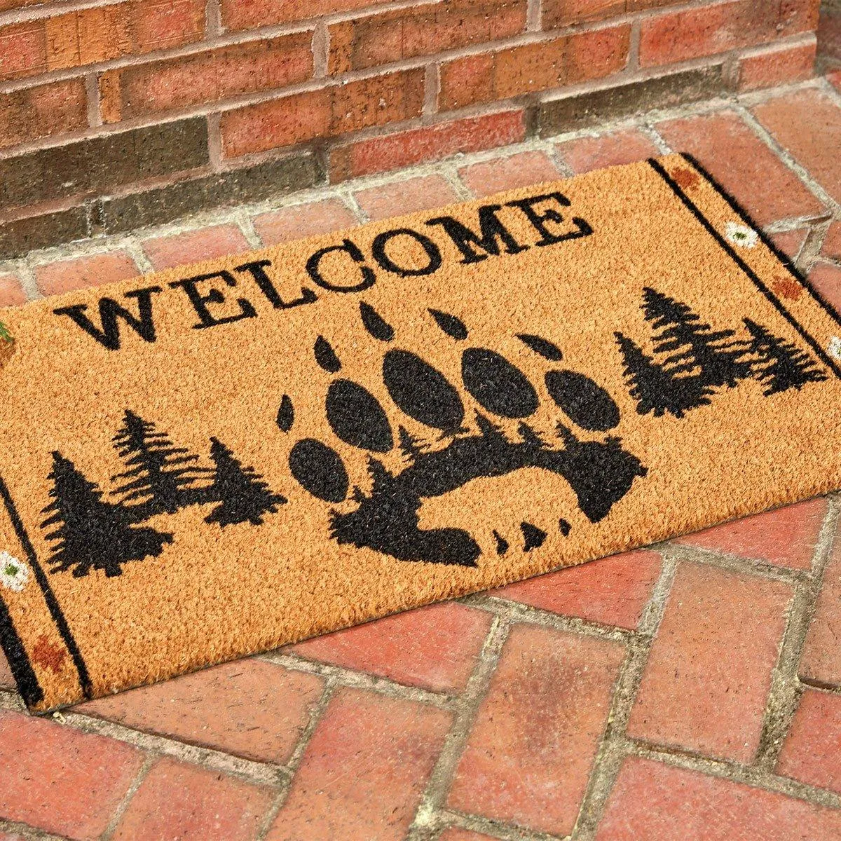 Bear Paw Lodge Welcome Doormat