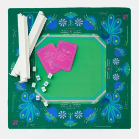 Birdie Green Mahjong Mat