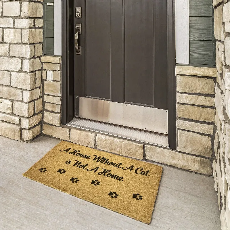 Cat Outdoor Mat - A House Without A Cat Is Not A Home