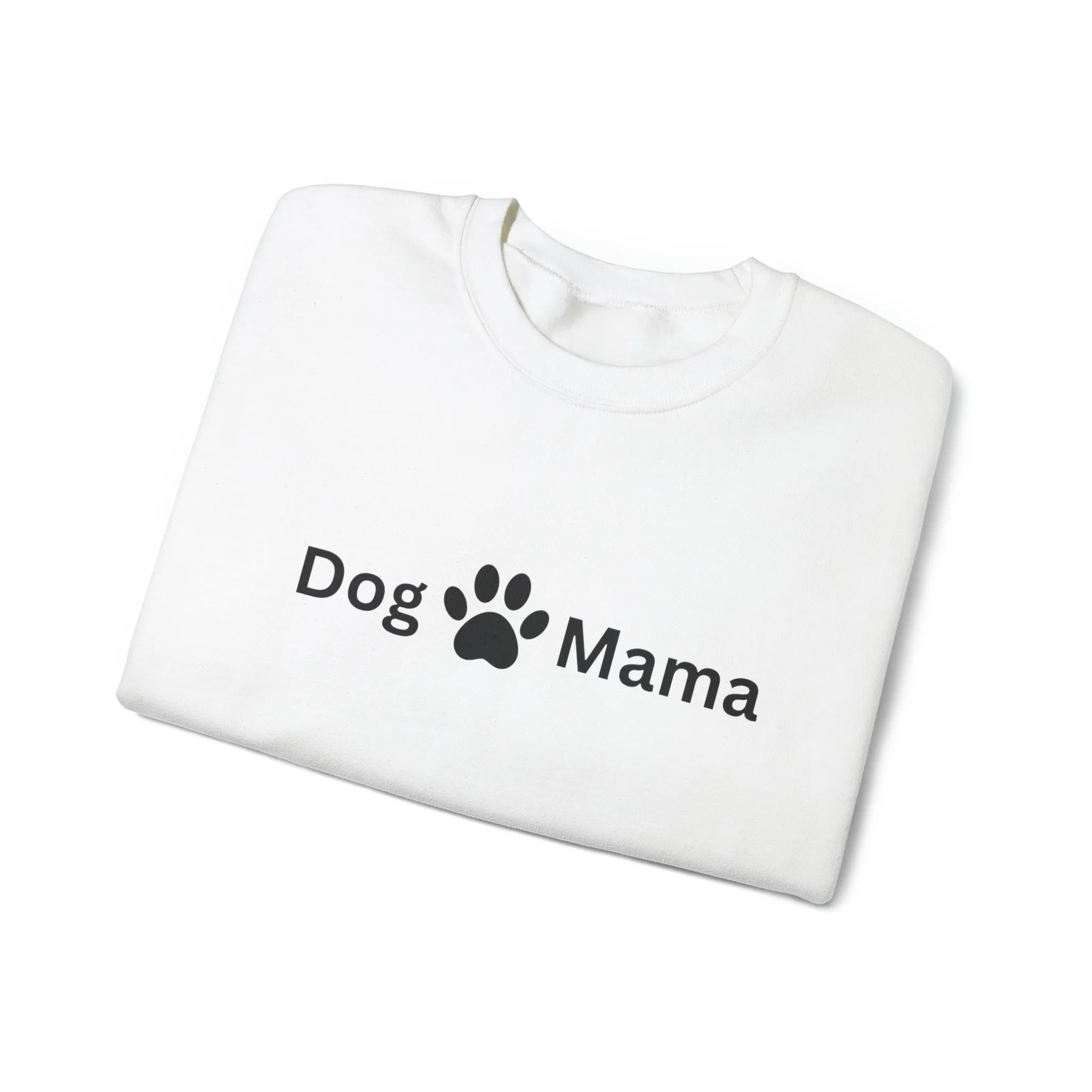 Comfy Custom Dog Mama Crewneck Sweatshirt – Personalized Dog Lover Gift, Cozy Dog Mom Apparel