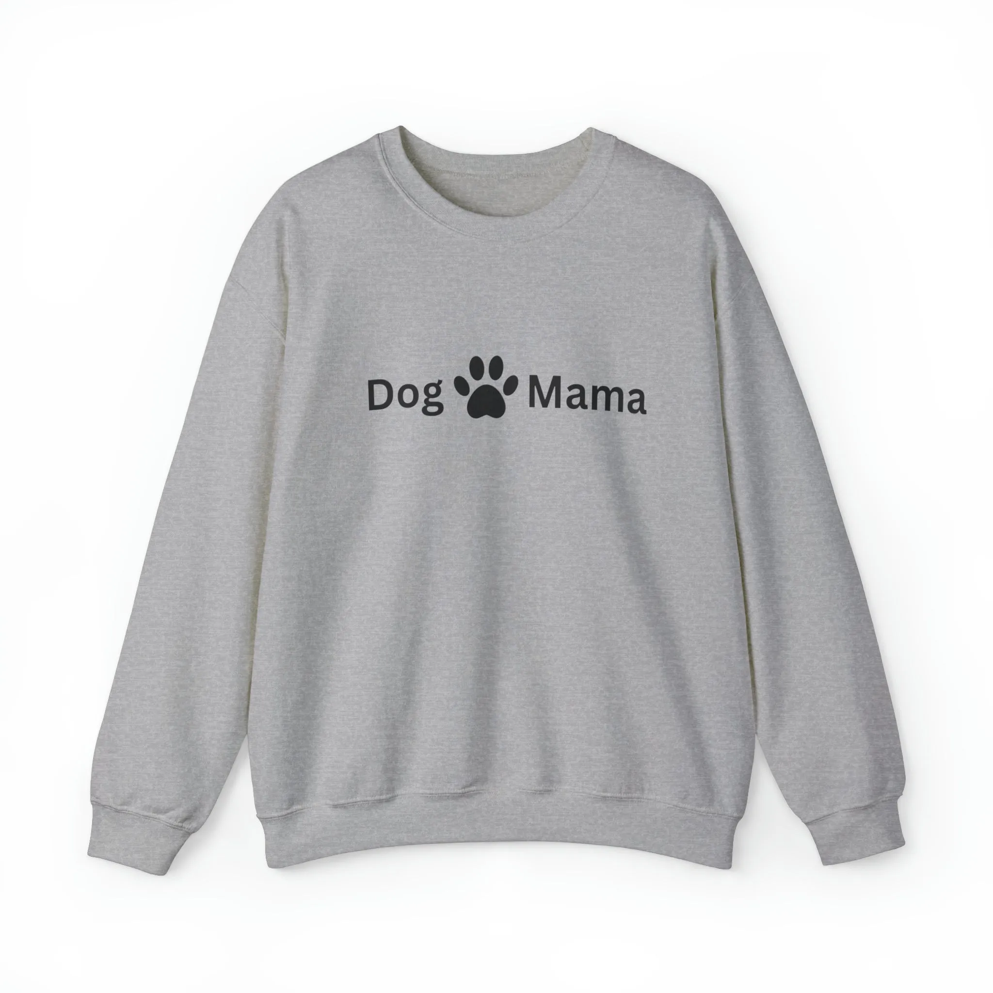 Comfy Custom Dog Mama Crewneck Sweatshirt – Personalized Dog Lover Gift, Cozy Dog Mom Apparel