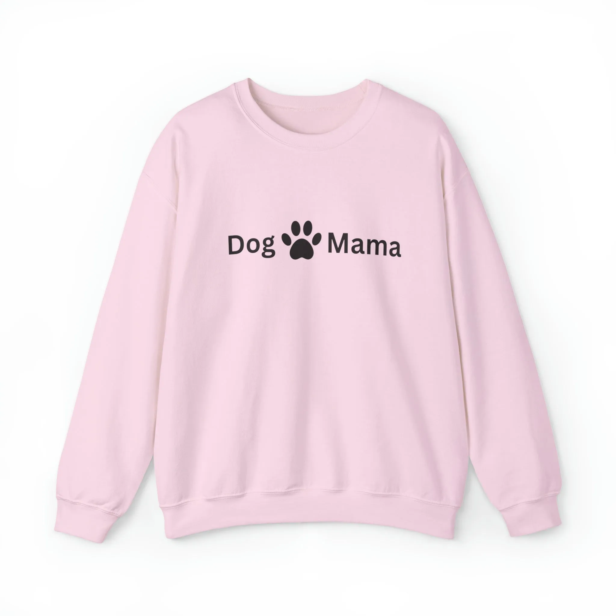 Comfy Custom Dog Mama Crewneck Sweatshirt – Personalized Dog Lover Gift, Cozy Dog Mom Apparel