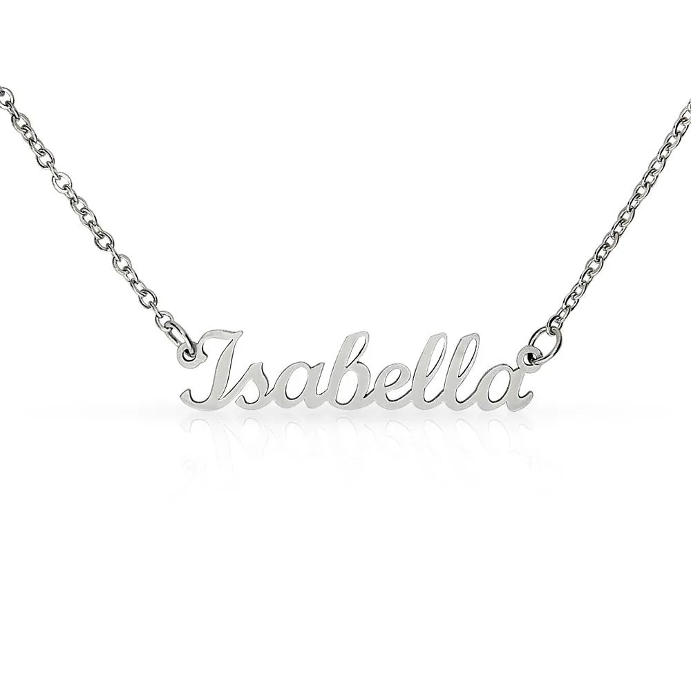 Custom Name Necklace (no message card)