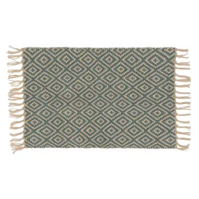 Dasheri Doormat [Green grey/Off-white]