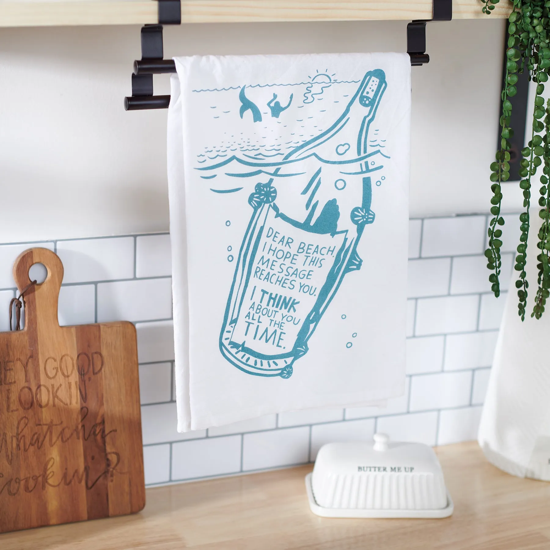 Dear Beach Kitchen Towel