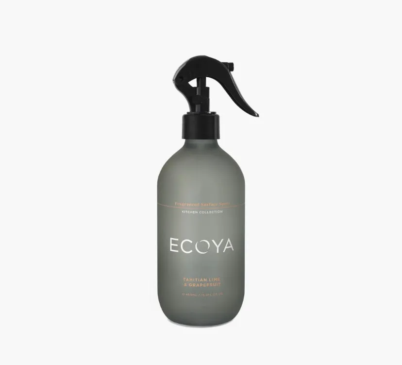 Ecoya Fragranced Surface Spray - Tahitian Lime & Grapefruit