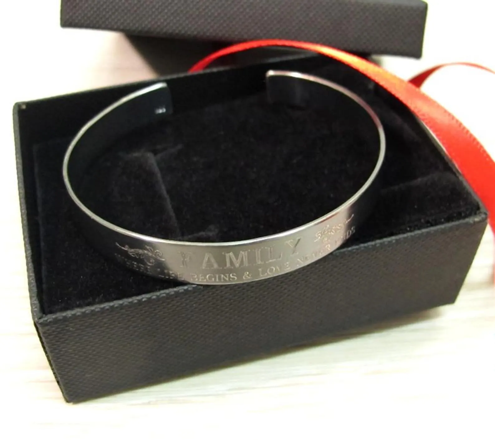 Engravable Mens Bracelet - Husband Gift