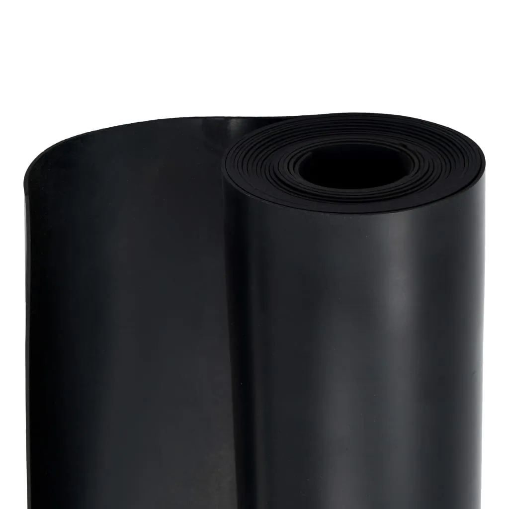 Floor Mat Anti-Slip Rubber 1.2x5 m 2 mm Smooth