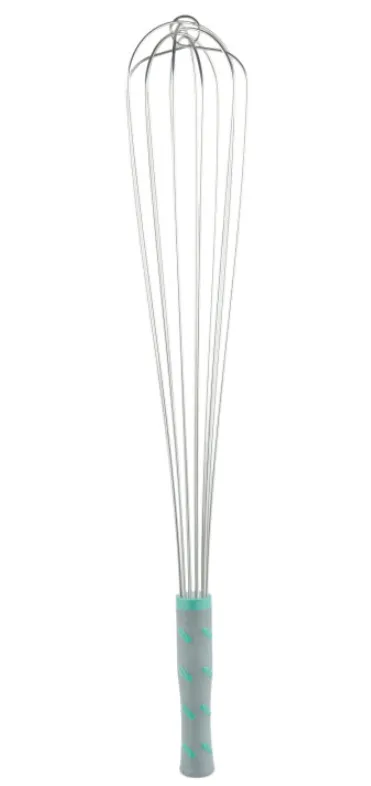 French Whisk Green Handle 22in