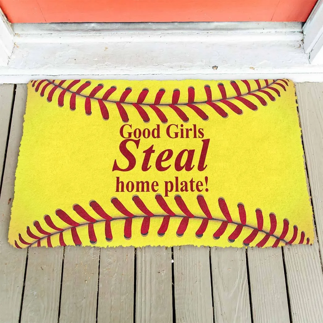 gearhuman 3D Good Girls Steal Home Plate Doormat