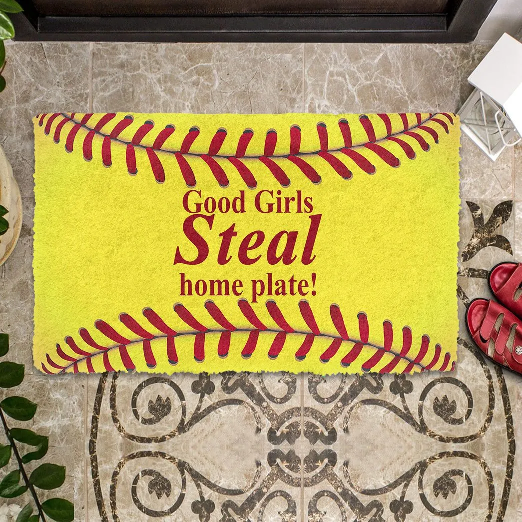 gearhuman 3D Good Girls Steal Home Plate Doormat