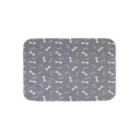 Goofy Tails Reusable Pee Pads for Dogs and Puppies-Bone Print (90x80 cm)