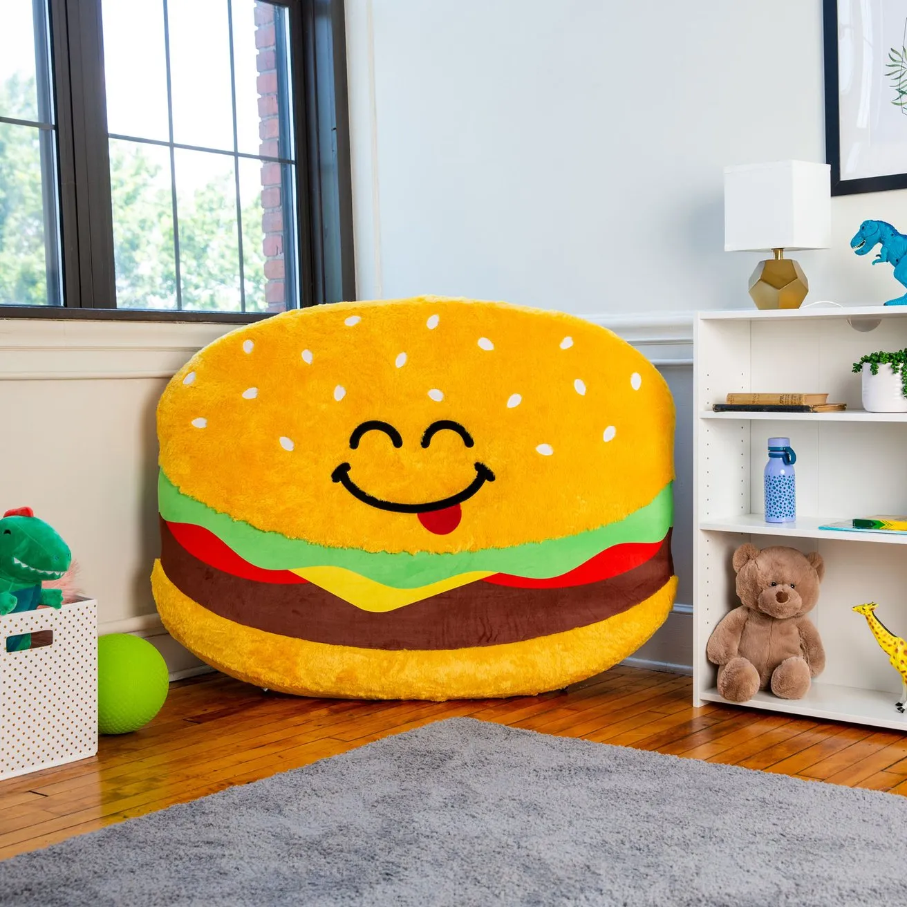 Hamburger Inflatable Floor Floatie