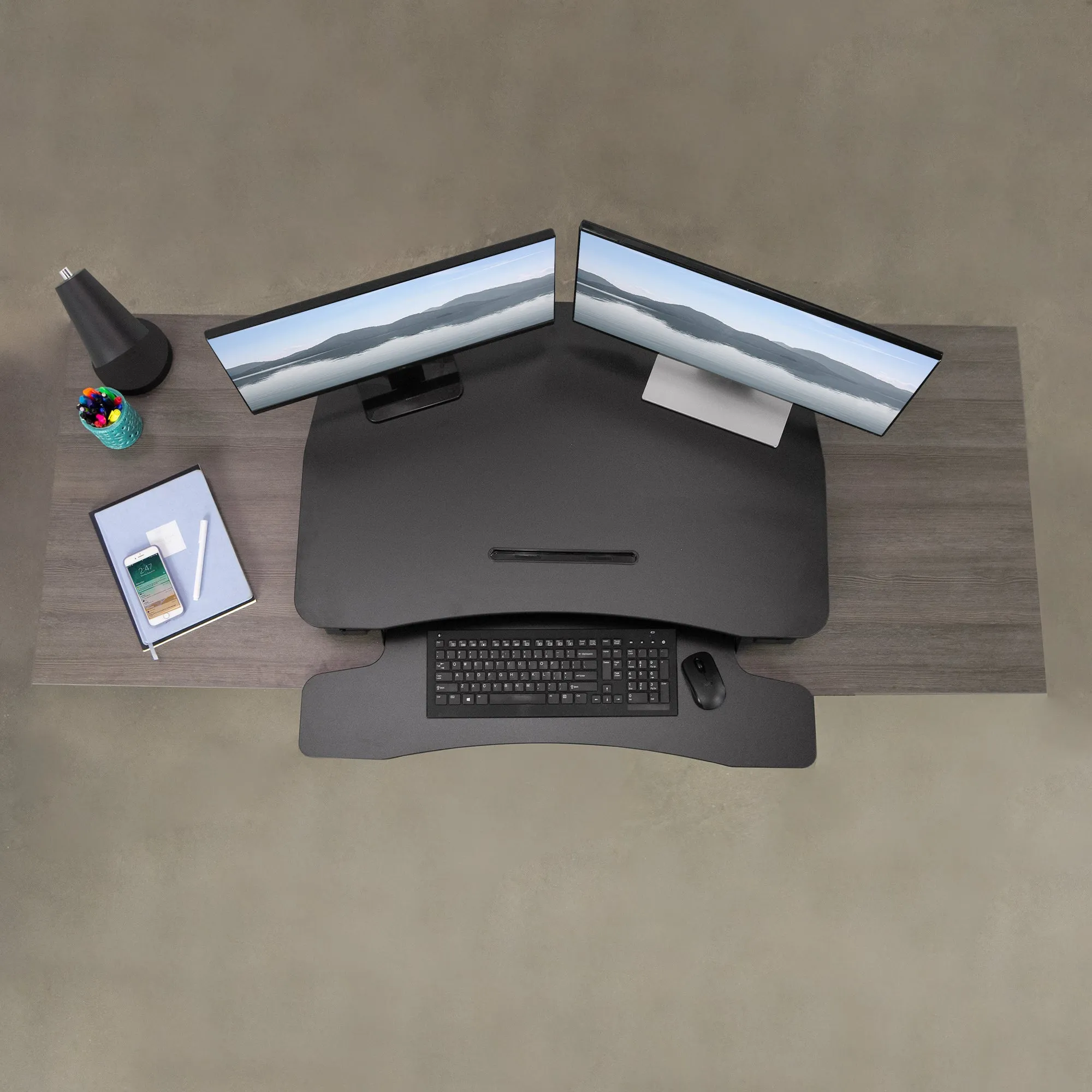 Height Adjustable Desk Converter ("36)