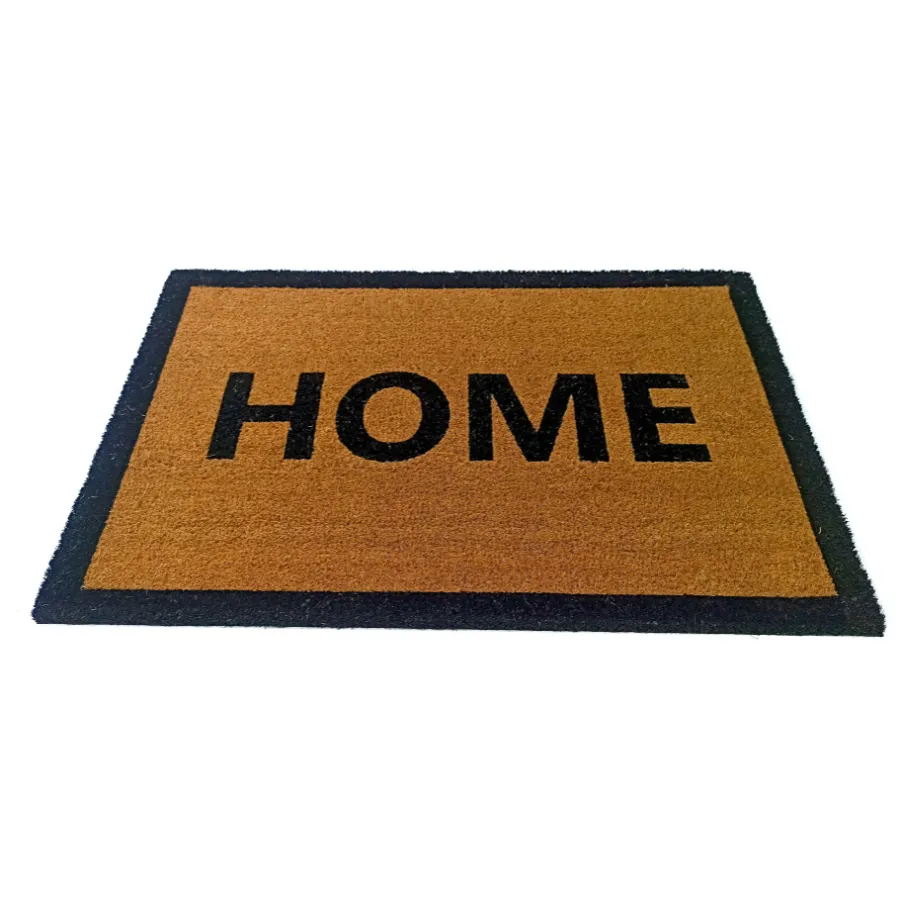 Home Border PVC Backed Coir Doormat