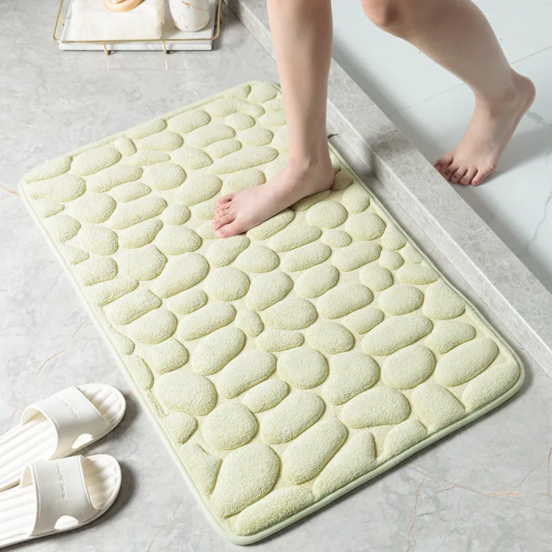 Home Decorative Pebble Embossed Non-Slip Mat, HG0027