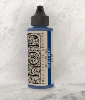 IOD Decor Ink - China Blue (2 oz)