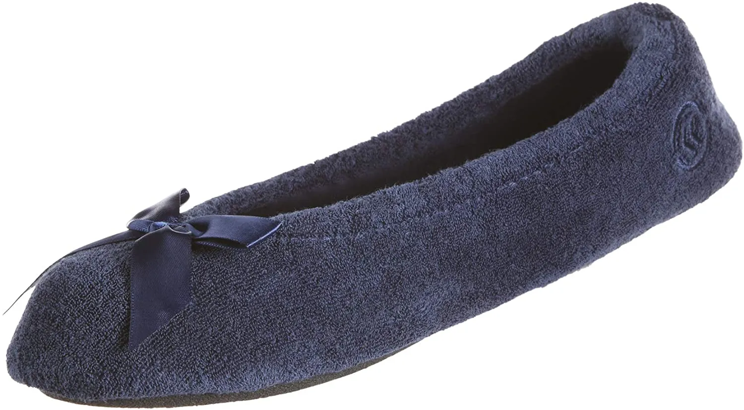 Isotoner Women's Terry Ballerina Slipper