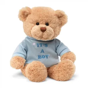 It's a Boy Teddy Bear Blue 30cm