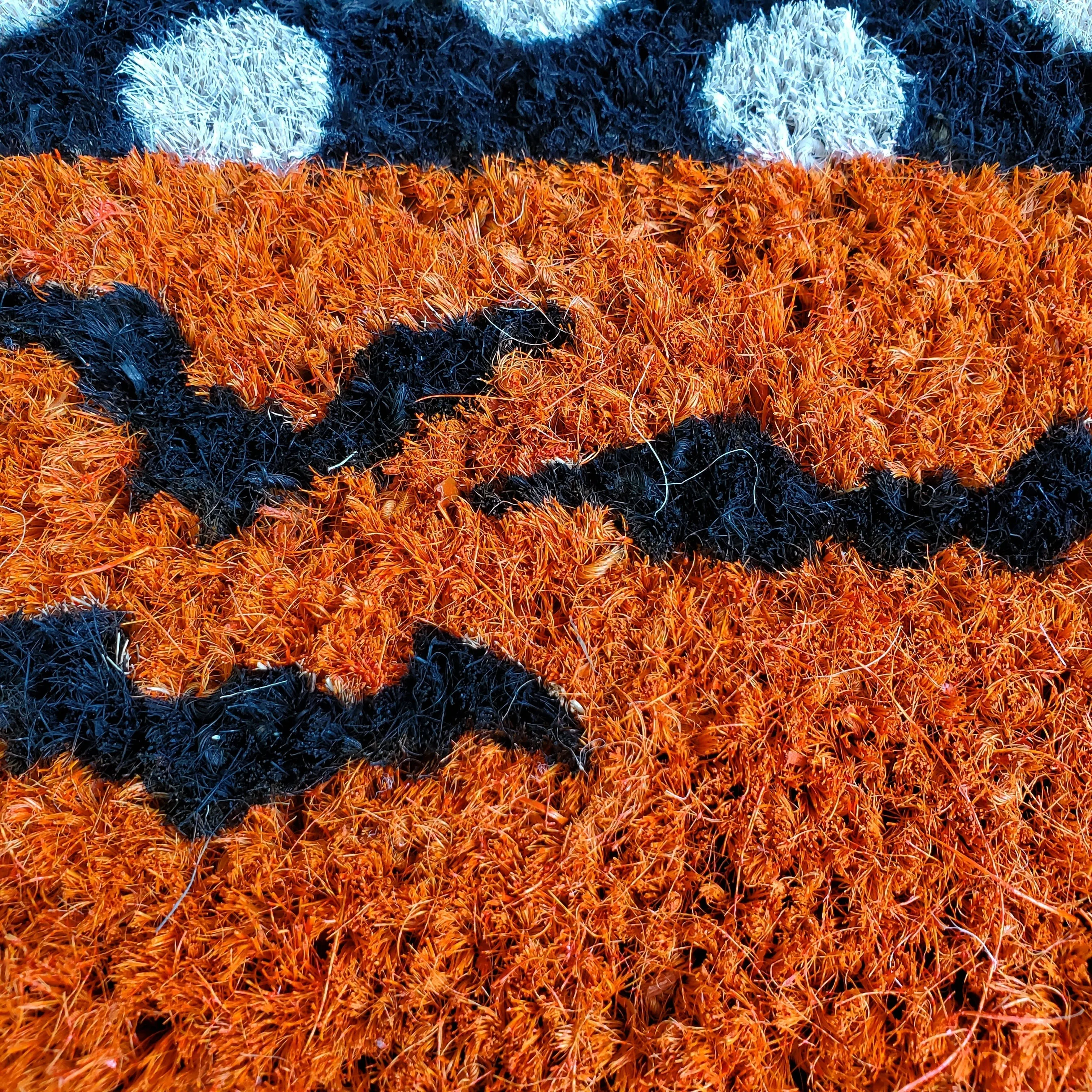 Jack o’lanterns & Bats Doormat