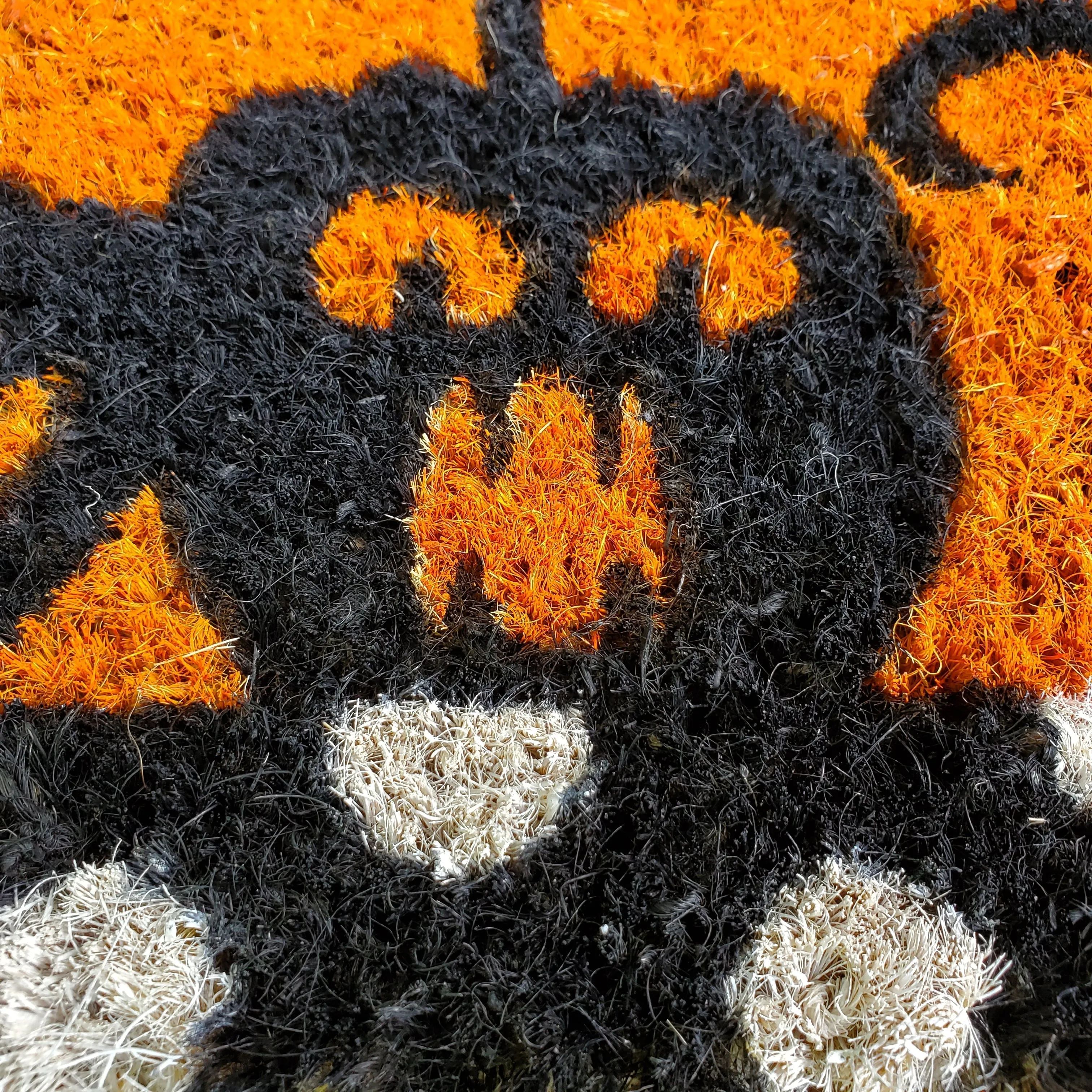 Jack o’lanterns & Bats Doormat