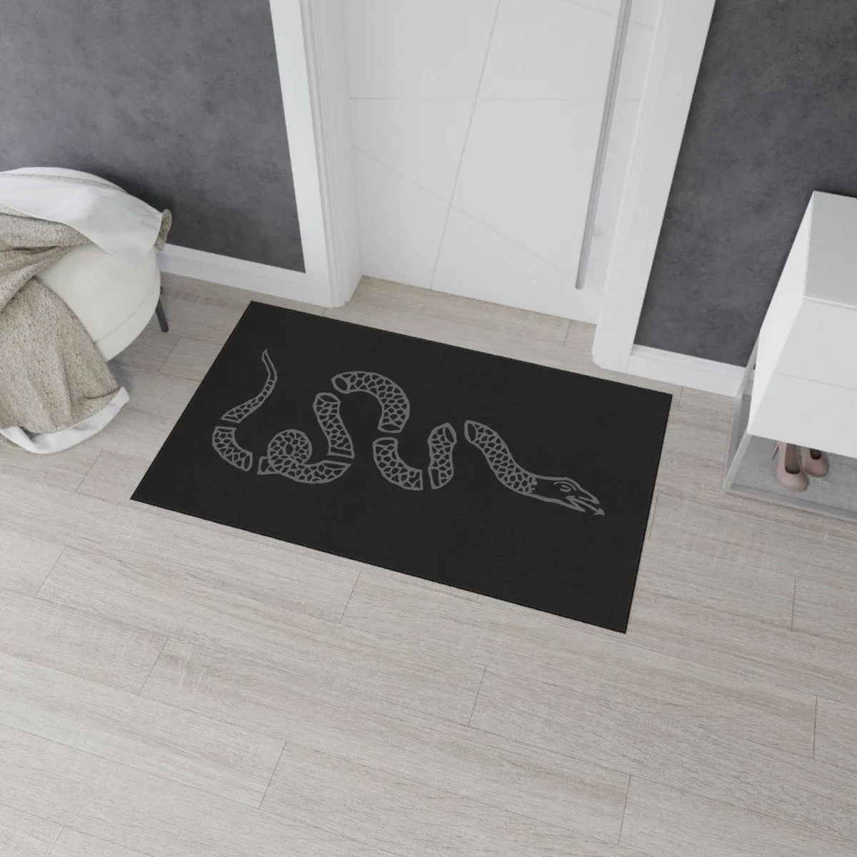 Join or Die Snake Heavy Duty Floor Mat