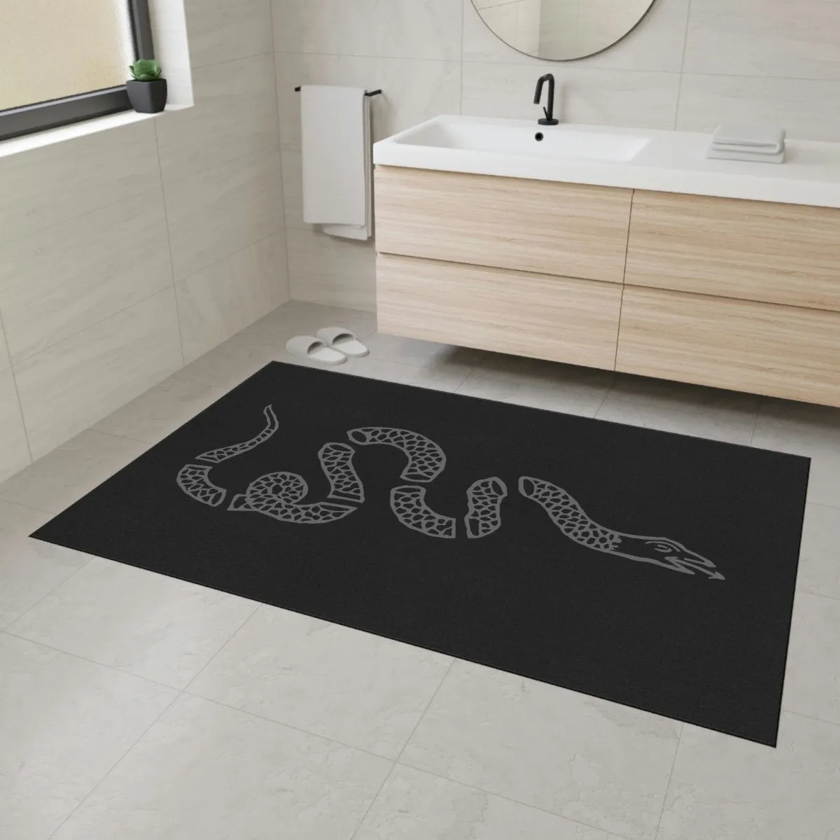 Join or Die Snake Heavy Duty Floor Mat