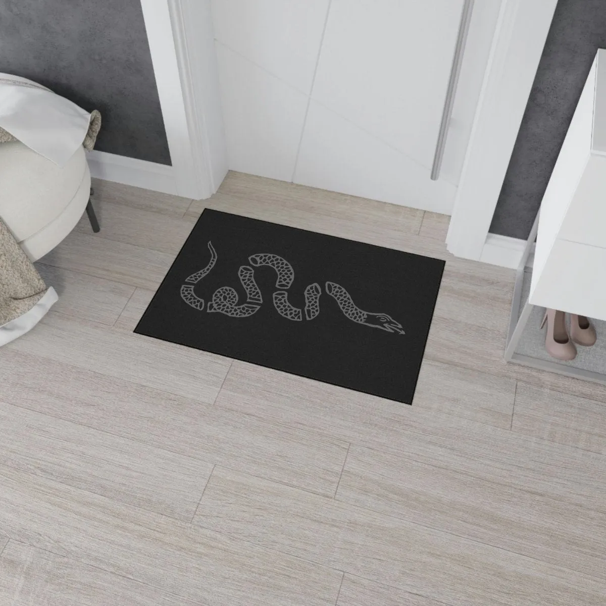 Join or Die Snake Heavy Duty Floor Mat