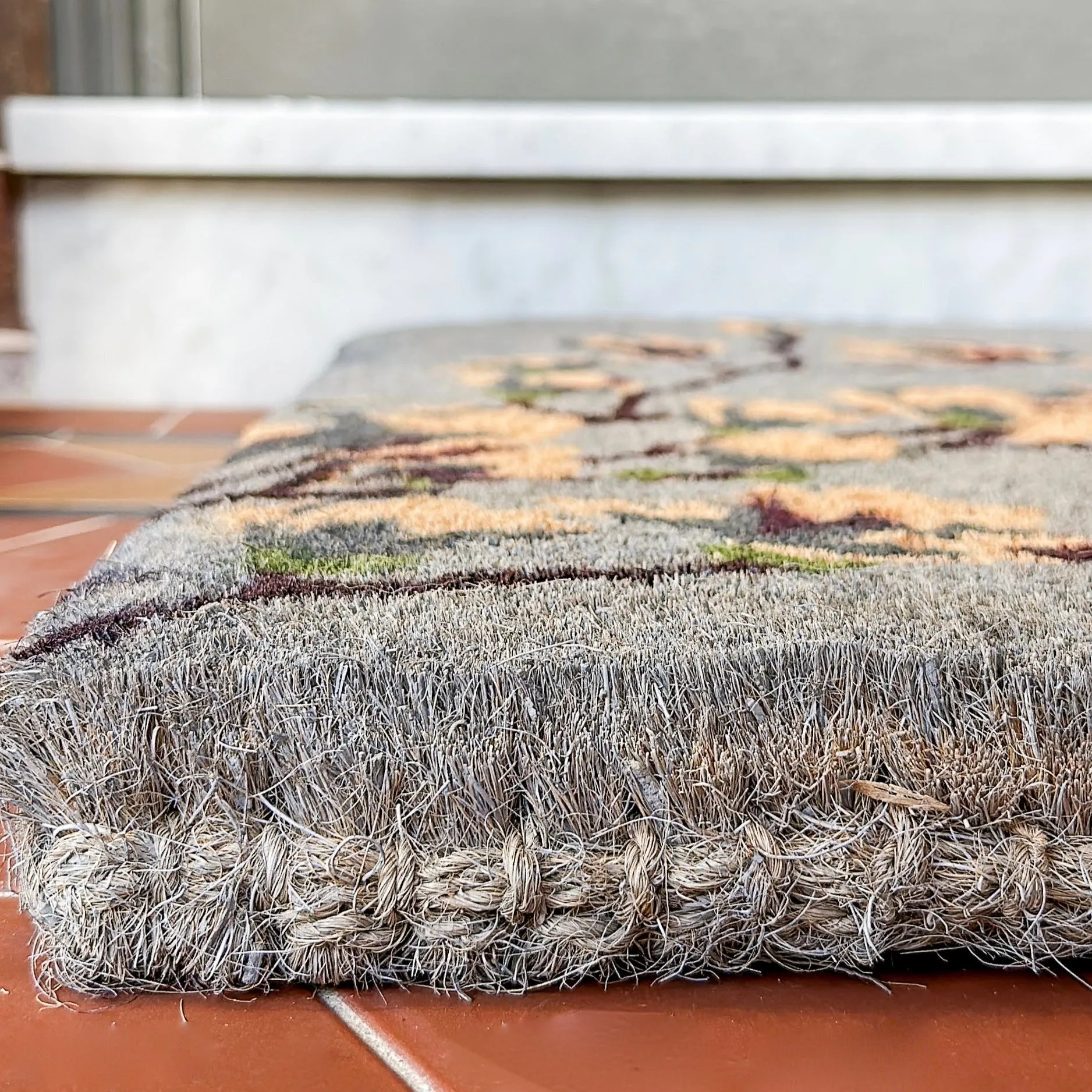 Magnolia Grey 100% Coir Doormat