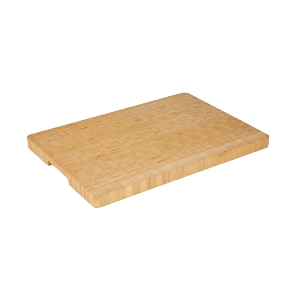 MasterPro Bamboo Endgrain Chopping Board 38x28cm