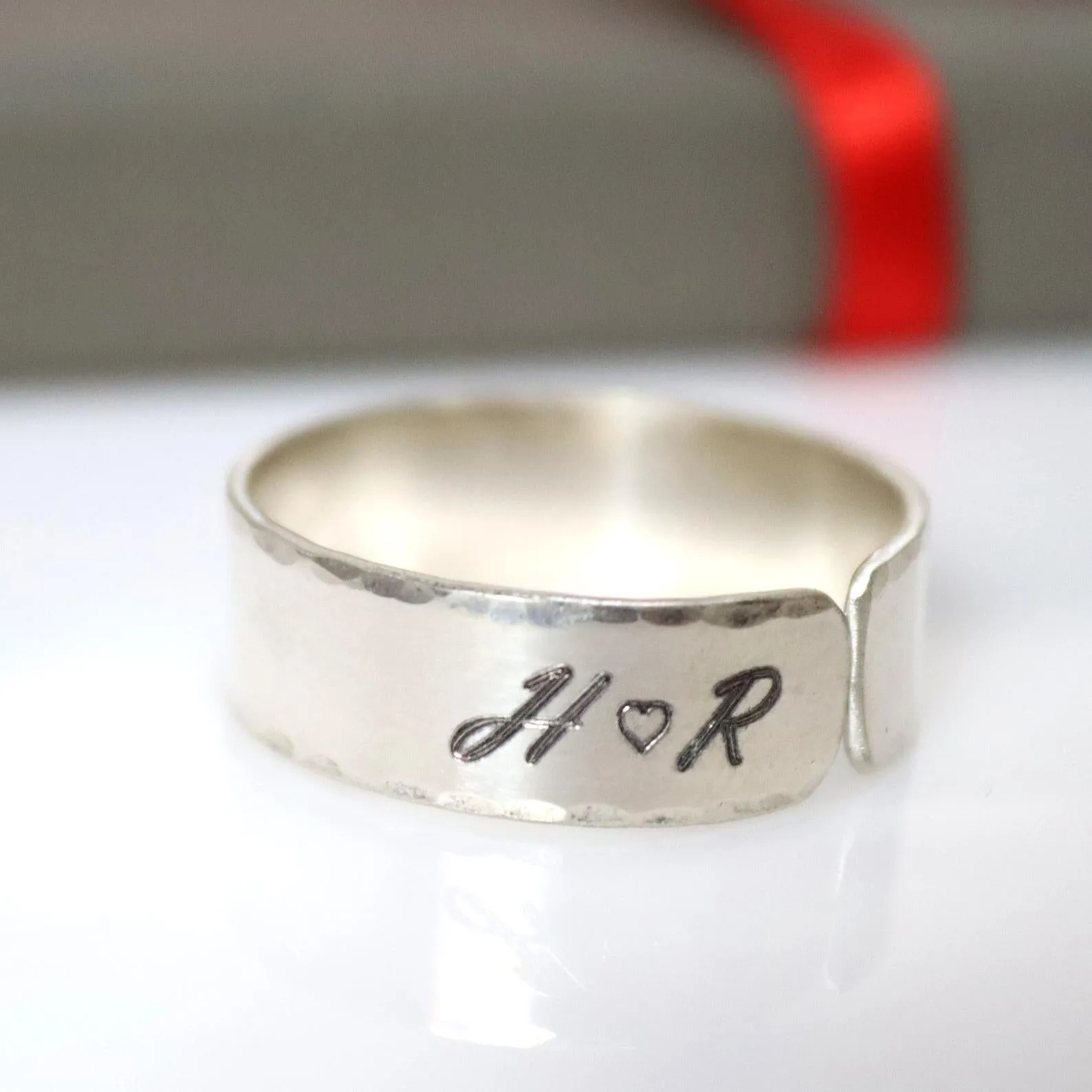 Mens Sterling Silver Signet Ring