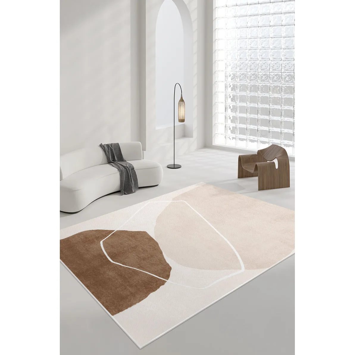 Modern Abstract Non-Shedding Area Rug Illusory 200X300CM