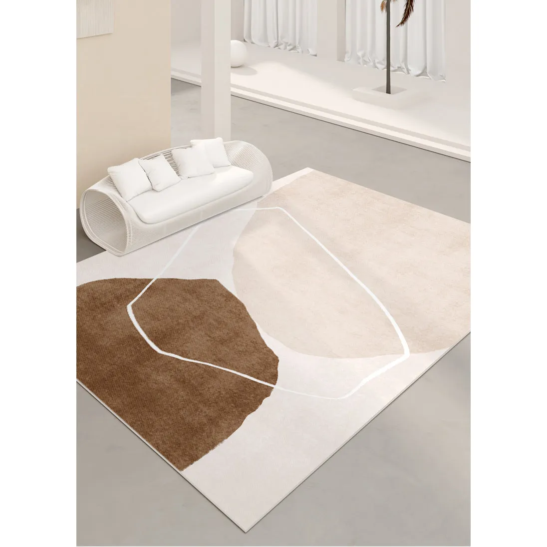 Modern Abstract Non-Shedding Area Rug Illusory 200X300CM