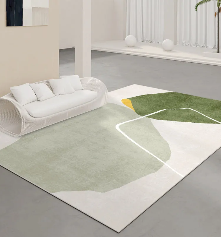 Modern Abstract Non-Shedding Area Rug Semi-Sun 120X160CM