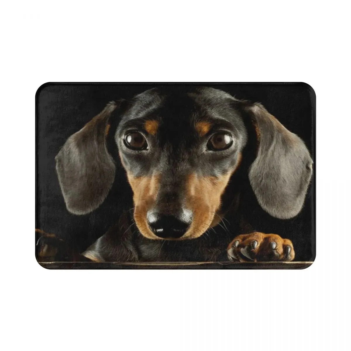 Non-slip Dachshund Floor Mat