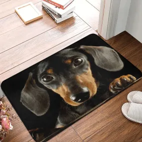 Non-slip Dachshund Floor Mat