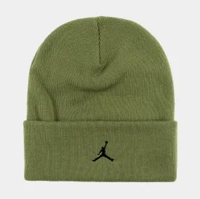 Peak Beanie Mens Hat (Olive)