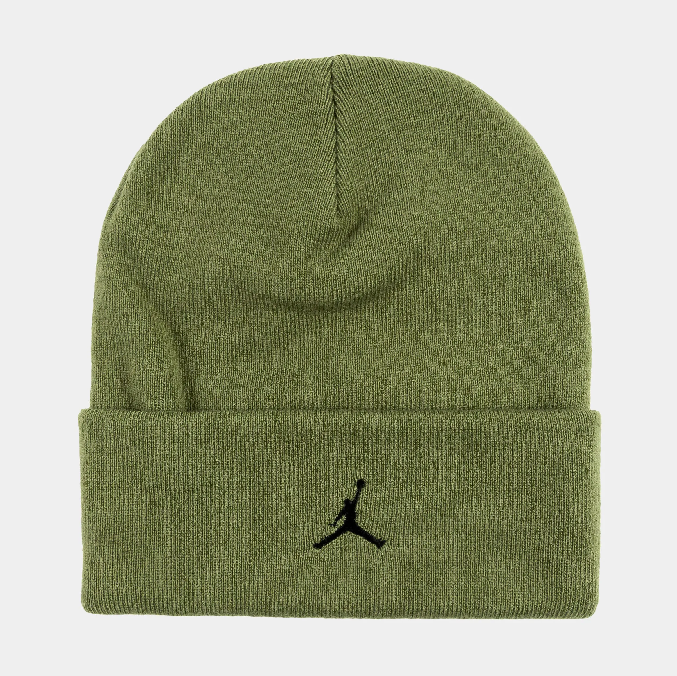 Peak Beanie Mens Hat (Olive)