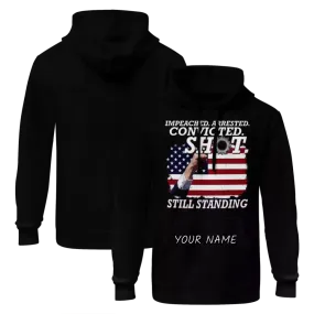 Personalized Trump Hoodies, Custom Warmable and Zipper Hoodies, Support Gift for Trump