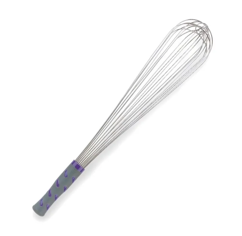 Piano Whisk Purple Handle 18in